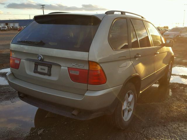 WBAFA53581LM71404 - 2001 BMW X5 3.0I BEIGE photo 4