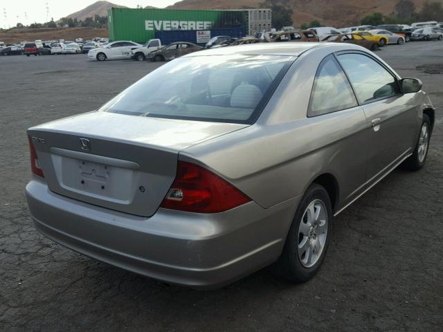 1HGEM22943L086533 - 2003 HONDA CIVIC EX 金色 照片 4