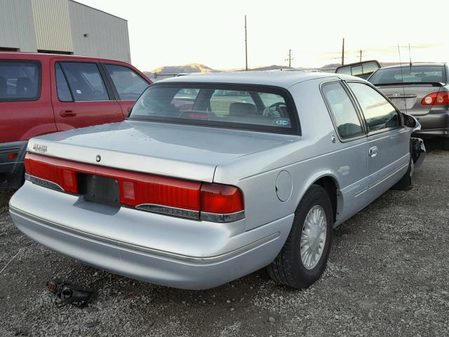 1MELM6247TH602192 - 1996 MERCURY COUGAR XR7 SILVER photo 4