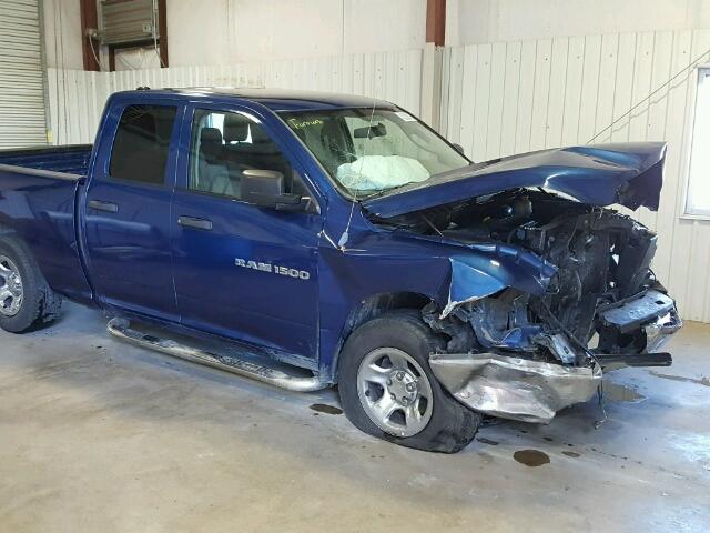 1D7RB1GP4BS688933 - 2011 DODGE RAM 1500 BLUE photo 9