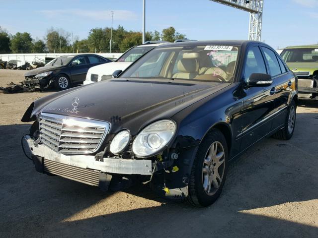 WDBUF22X37B136173 - 2007 MERCEDES-BENZ E 320 CDI BLACK photo 2