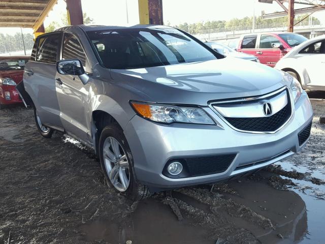 5J8TB3H51FL000560 - 2015 ACURA RDX TECHNO SILVER photo 1