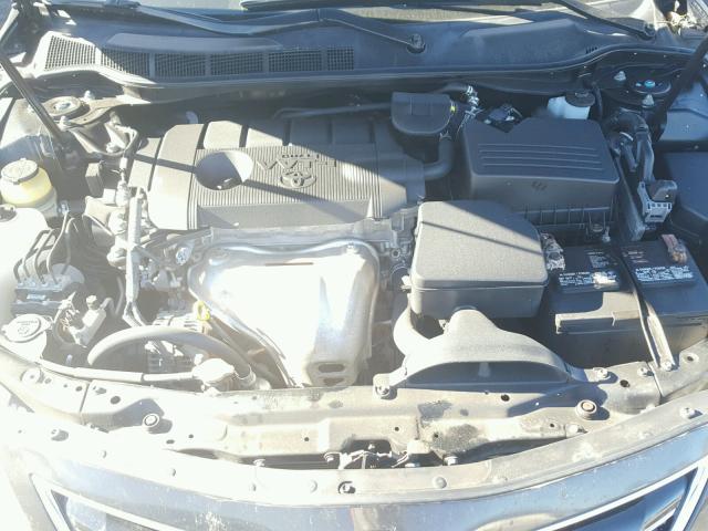 4T1BF3EK2BU642309 - 2011 TOYOTA CAMRY BASE BLACK photo 7