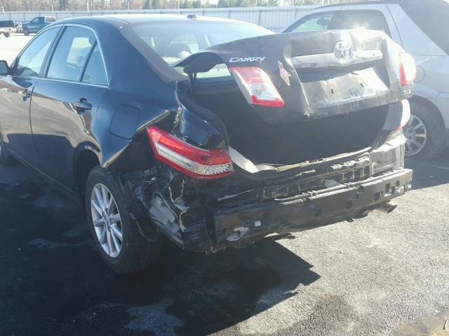4T1BF3EK2BU642309 - 2011 TOYOTA CAMRY BASE BLACK photo 9