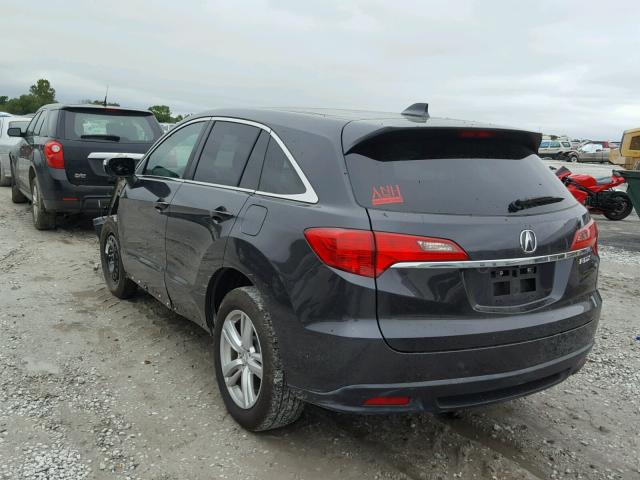 5J8TB3H34EL002476 - 2014 ACURA RDX BASE CHARCOAL photo 3