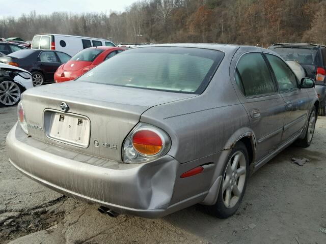 JN1DA31A73T408234 - 2003 NISSAN MAXIMA GLE SILVER photo 4