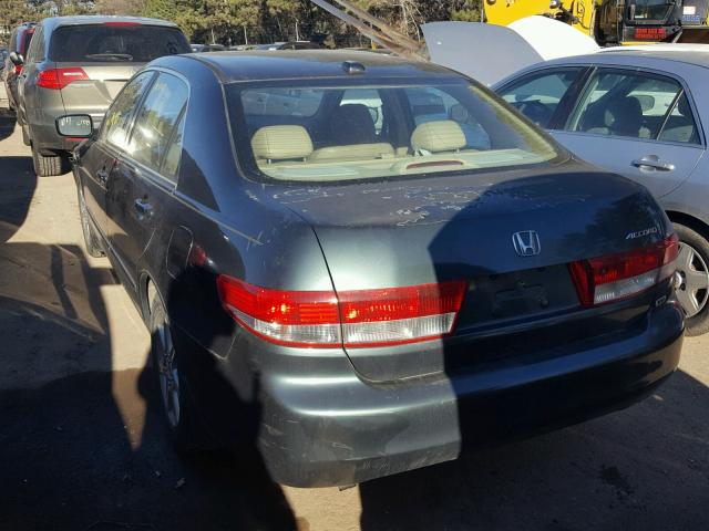 1HGCM66534A057365 - 2004 HONDA ACCORD EX GREEN photo 3