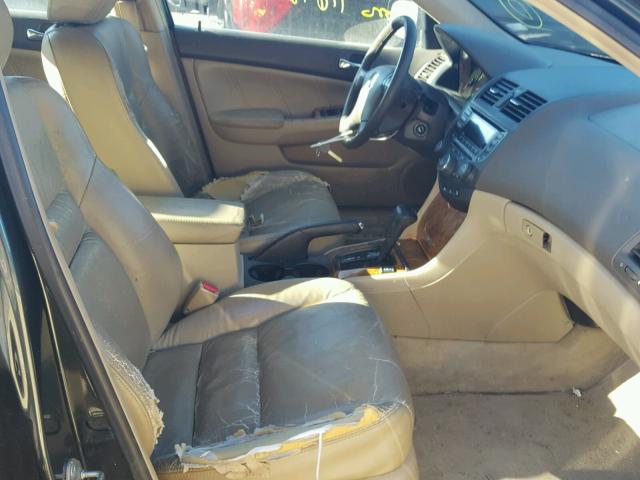 1HGCM66534A057365 - 2004 HONDA ACCORD EX GREEN photo 5