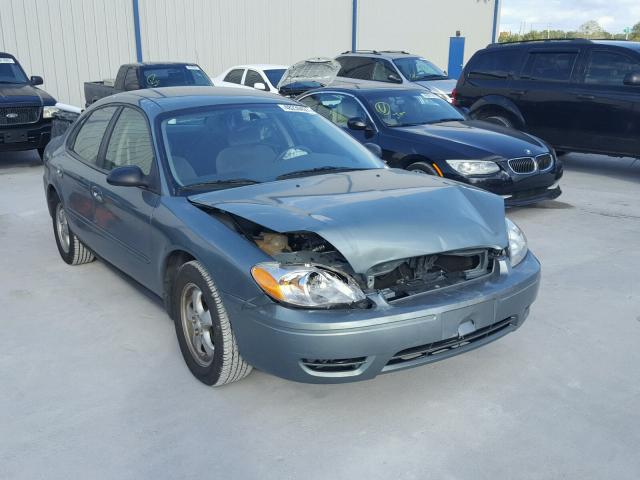 1FAFP53UX7A196265 - 2007 FORD TAURUS SE GREEN photo 1