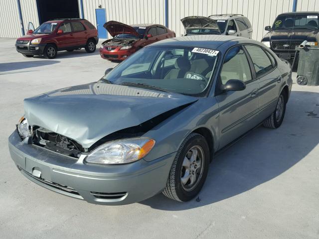 1FAFP53UX7A196265 - 2007 FORD TAURUS SE GREEN photo 2