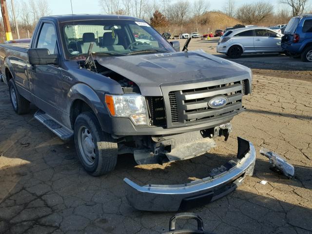 1FTMF1CM6BKD09130 - 2011 FORD F150 GRAY photo 1