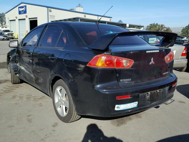 JA3AU26UX9U019982 - 2009 MITSUBISHI LANCER ES/ BLACK photo 3