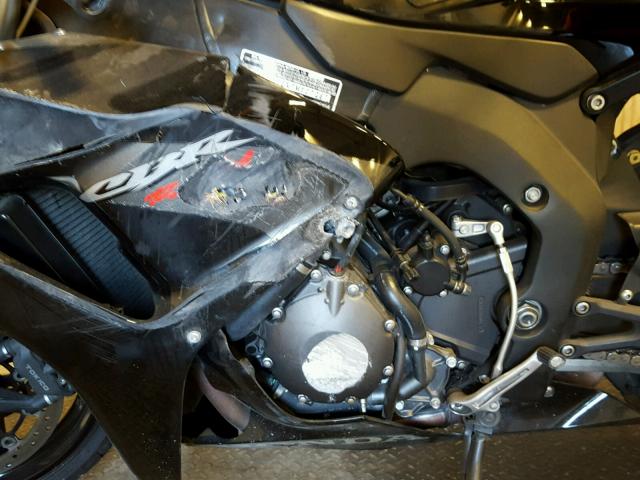 JH2SC570X7M307267 - 2007 HONDA CBR1000 RR BLACK photo 9