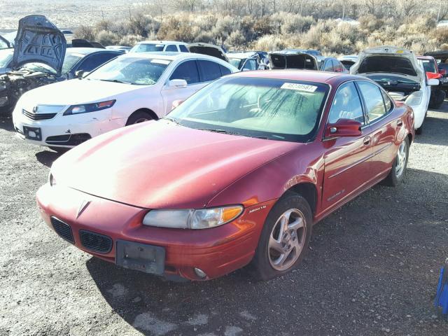 1G2WJ52K1VF353021 - 1997 PONTIAC GRAND PRIX 栗色 照片 2