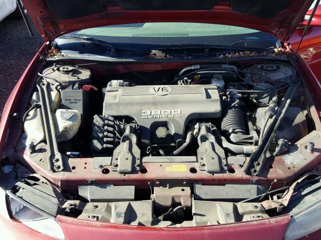 1G2WJ52K1VF353021 - 1997 PONTIAC GRAND PRIX 栗色 照片 7