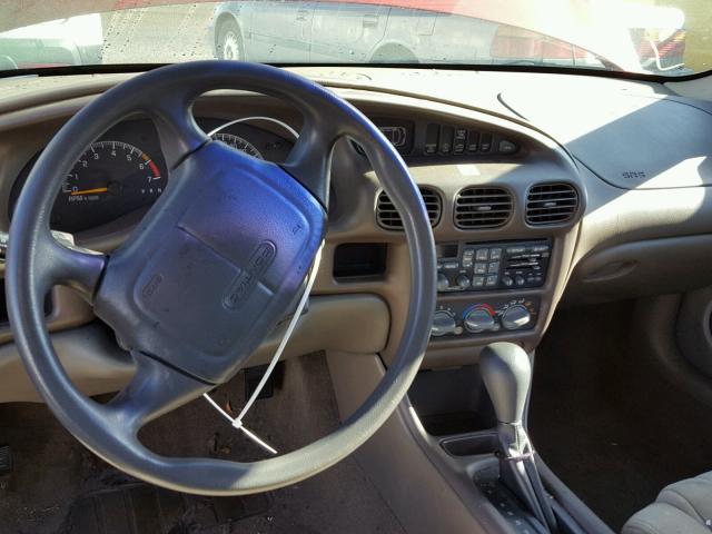 1G2WJ52K1VF353021 - 1997 PONTIAC GRAND PRIX 栗色 照片 9