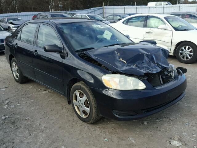 2T1BR32EX6C685650 - 2006 TOYOTA COROLLA CE BLACK photo 1