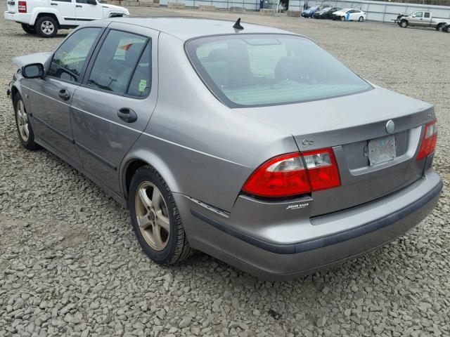 YS3ED49A443517621 - 2004 SAAB 9-5 ARC GRAY photo 3