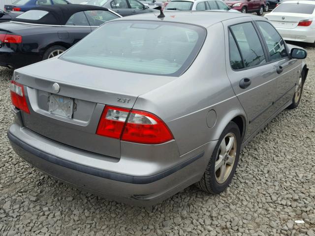 YS3ED49A443517621 - 2004 SAAB 9-5 ARC GRAY photo 4