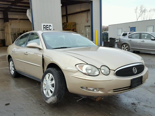 2G4WC532551306291 - 2005 BUICK LACROSSE C GOLD photo 1