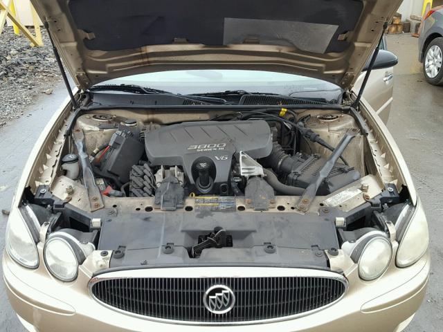 2G4WC532551306291 - 2005 BUICK LACROSSE C GOLD photo 7