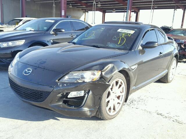 JM1FE17P690402056 - 2009 MAZDA RX8 GRAY photo 2