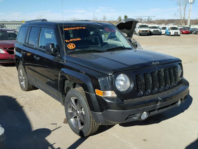 1C4NJPBA8HD119016 - 2017 JEEP PATRIOT SP BLACK photo 1