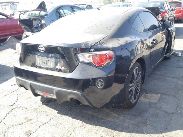 JF1ZNAA12D2731003 - 2013 TOYOTA SCION FR-S BLACK photo 4