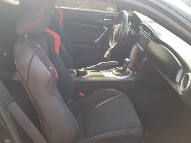 JF1ZNAA12D2731003 - 2013 TOYOTA SCION FR-S BLACK photo 5