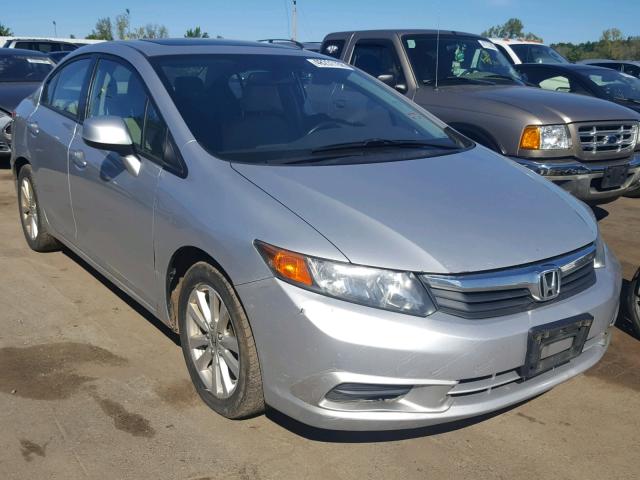 2HGFB2F98CH502746 - 2012 HONDA CIVIC EXL 银色 照片 1