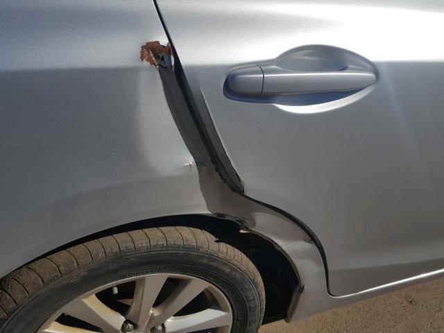 2HGFB2F98CH502746 - 2012 HONDA CIVIC EXL 银色 照片 10