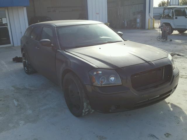 2D8FV48T25H111834 - 2005 DODGE MAGNUM SE BLACK photo 1