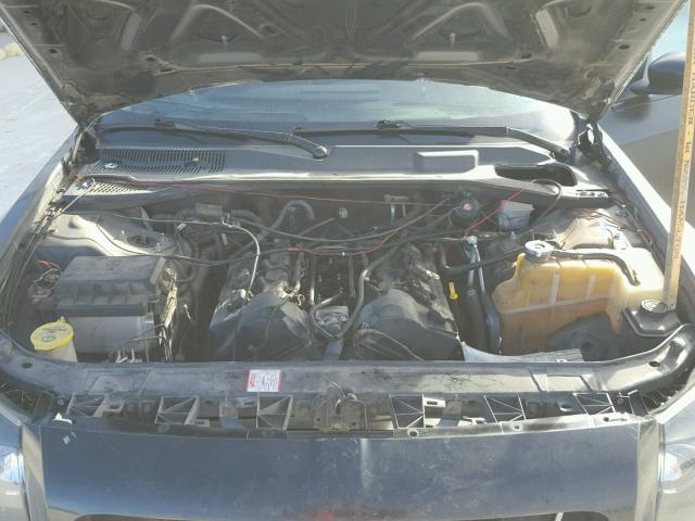 2D8FV48T25H111834 - 2005 DODGE MAGNUM SE BLACK photo 7