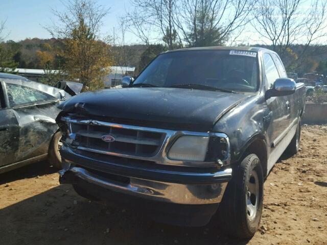 1FTDX17WXVNB71068 - 1997 FORD F150 BLACK photo 2