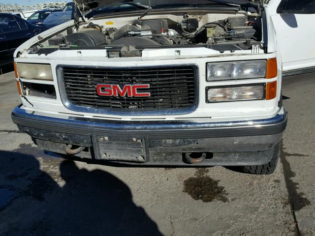 2GTEK19R4V1552247 - 1997 GMC SIERRA K15 WHITE photo 7