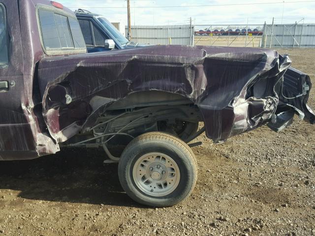 1FTCR10A9RPC29606 - 1994 FORD RANGER PURPLE photo 10