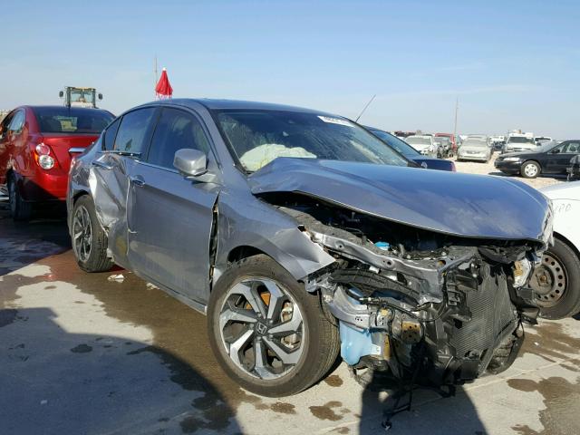 1HGCR2F93HA220566 - 2017 HONDA ACCORD EXL SILVER photo 1