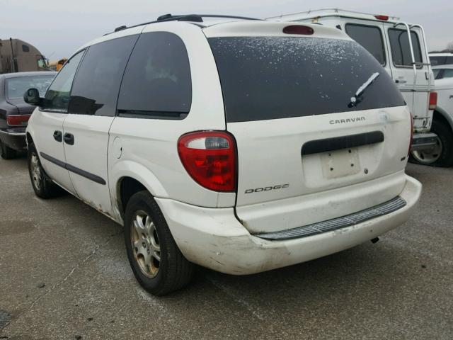 1D4GP25R13B257189 - 2003 DODGE CARAVAN SE WHITE photo 3