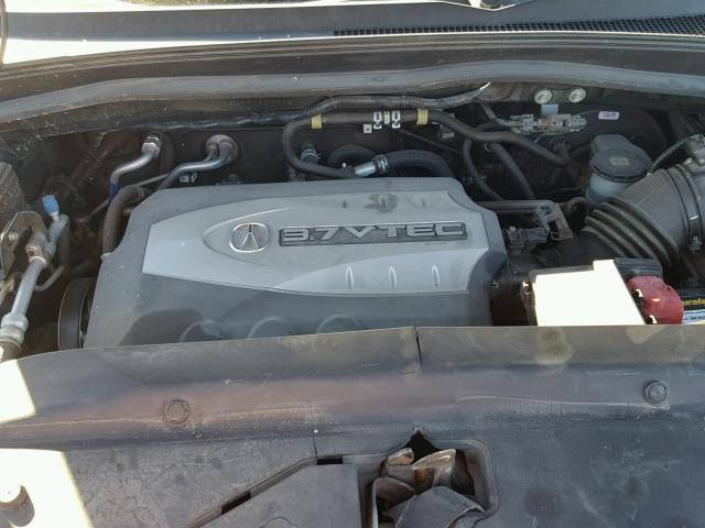 2HNYD28699H527775 - 2009 ACURA MDX TECHNO Սև լուսանկար 7