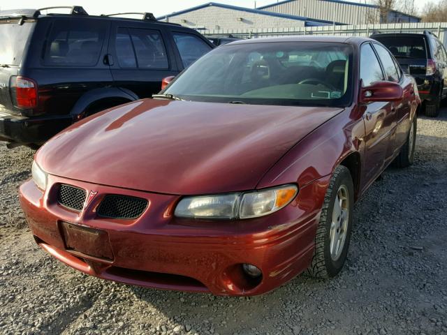 1G2WK52J63F123010 - 2003 PONTIAC GRAND PRIX BURGUNDY photo 2