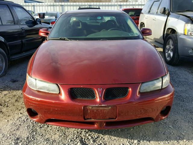 1G2WK52J63F123010 - 2003 PONTIAC GRAND PRIX BURGUNDY photo 9