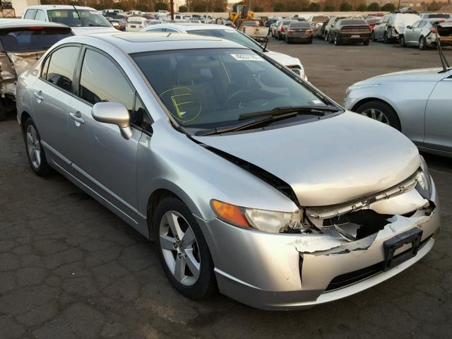 JHMFA16846S013534 - 2006 HONDA CIVIC EX SILVER photo 1