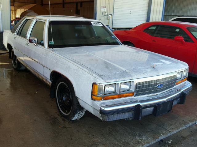 2FABP73F0JX222270 - 1988 FORD CROWN VICT WHITE photo 1