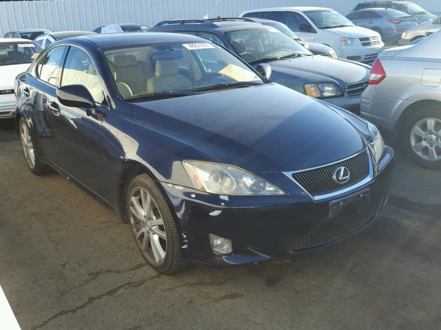 JTHBE262165006494 - 2006 LEXUS IS 350 BLUE photo 1