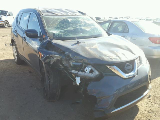 JN8AT2MV6GW153930 - 2016 NISSAN ROGUE S BLUE photo 1