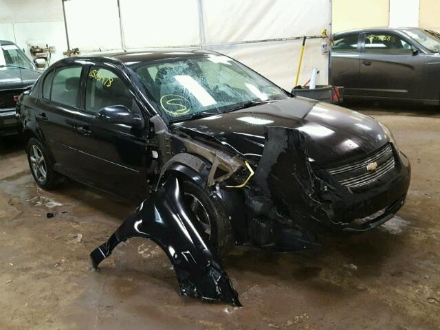 1G1AD5F50A7109567 - 2010 CHEVROLET COBALT 1LT BLACK photo 1