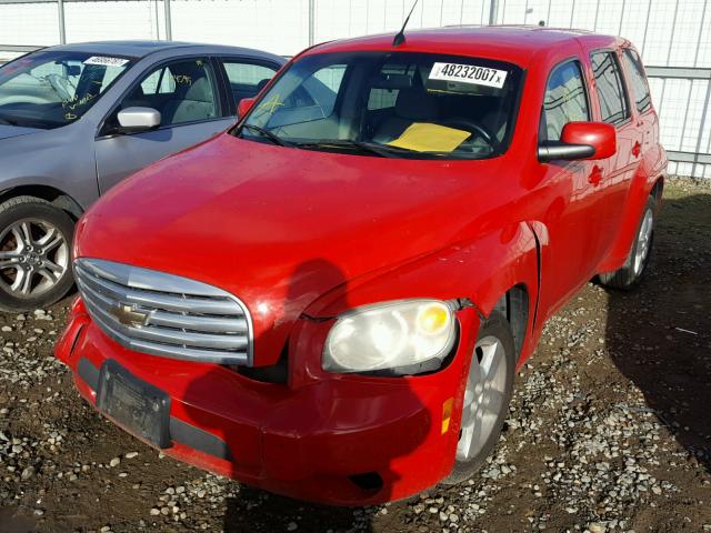 3GNBABDB1AS600007 - 2010 CHEVROLET HHR LT RED photo 2