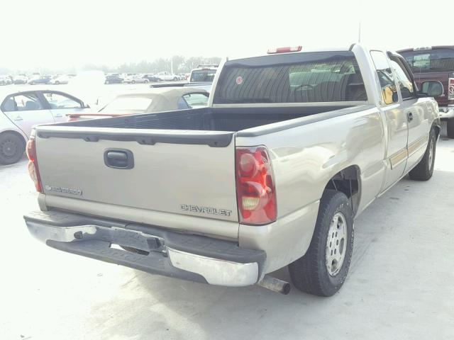 2GCEC19X331288981 - 2003 CHEVROLET SILVERADO TAN photo 4