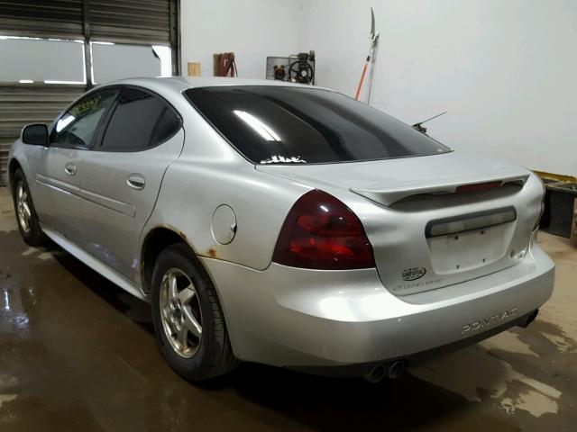 2G2WP522X41364930 - 2004 PONTIAC GRAND PRIX Күміс фото 3