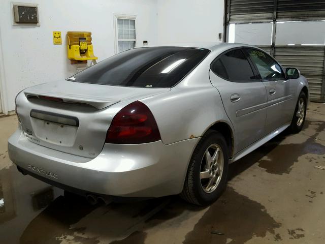 2G2WP522X41364930 - 2004 PONTIAC GRAND PRIX Күміс фото 4